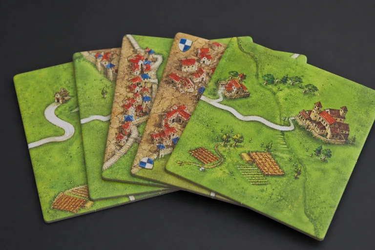 Set aggiuntivo di tessere Carcassonne